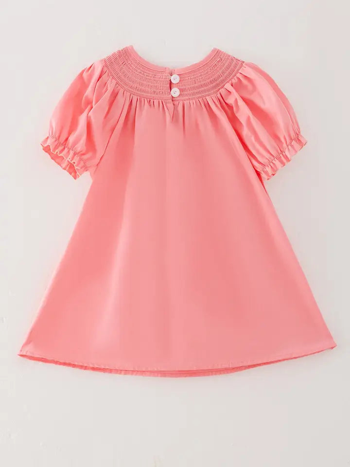 Kids Pink Crucifix Dress