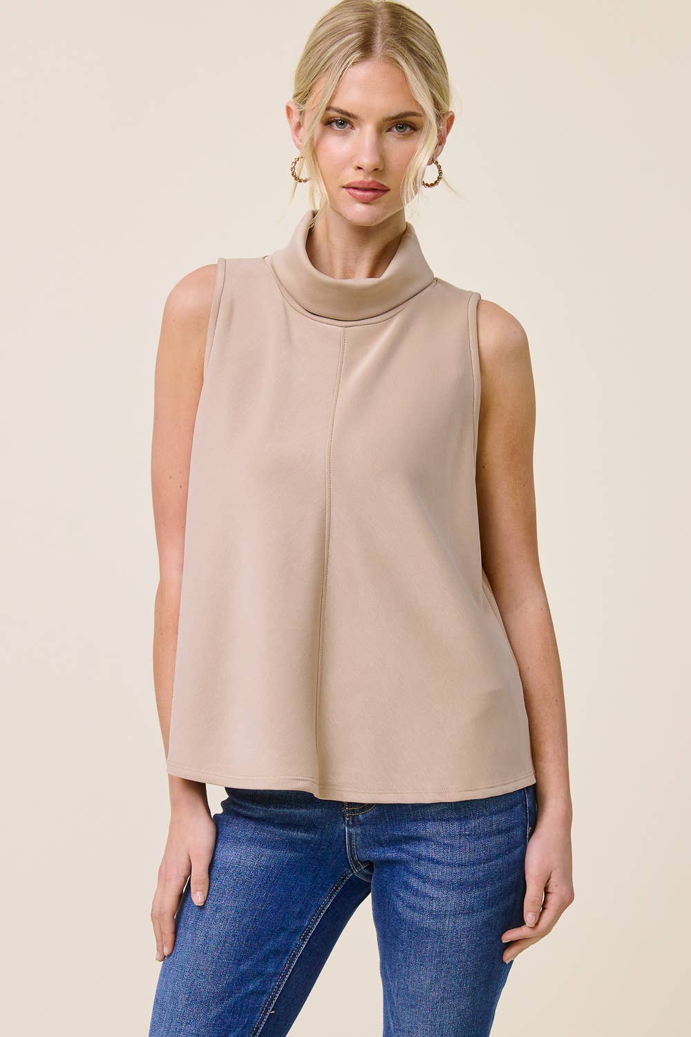 Scuba Turtleneck Tank Top