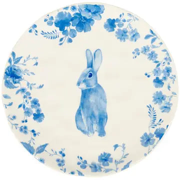 Blue Rabbit Salad Plate