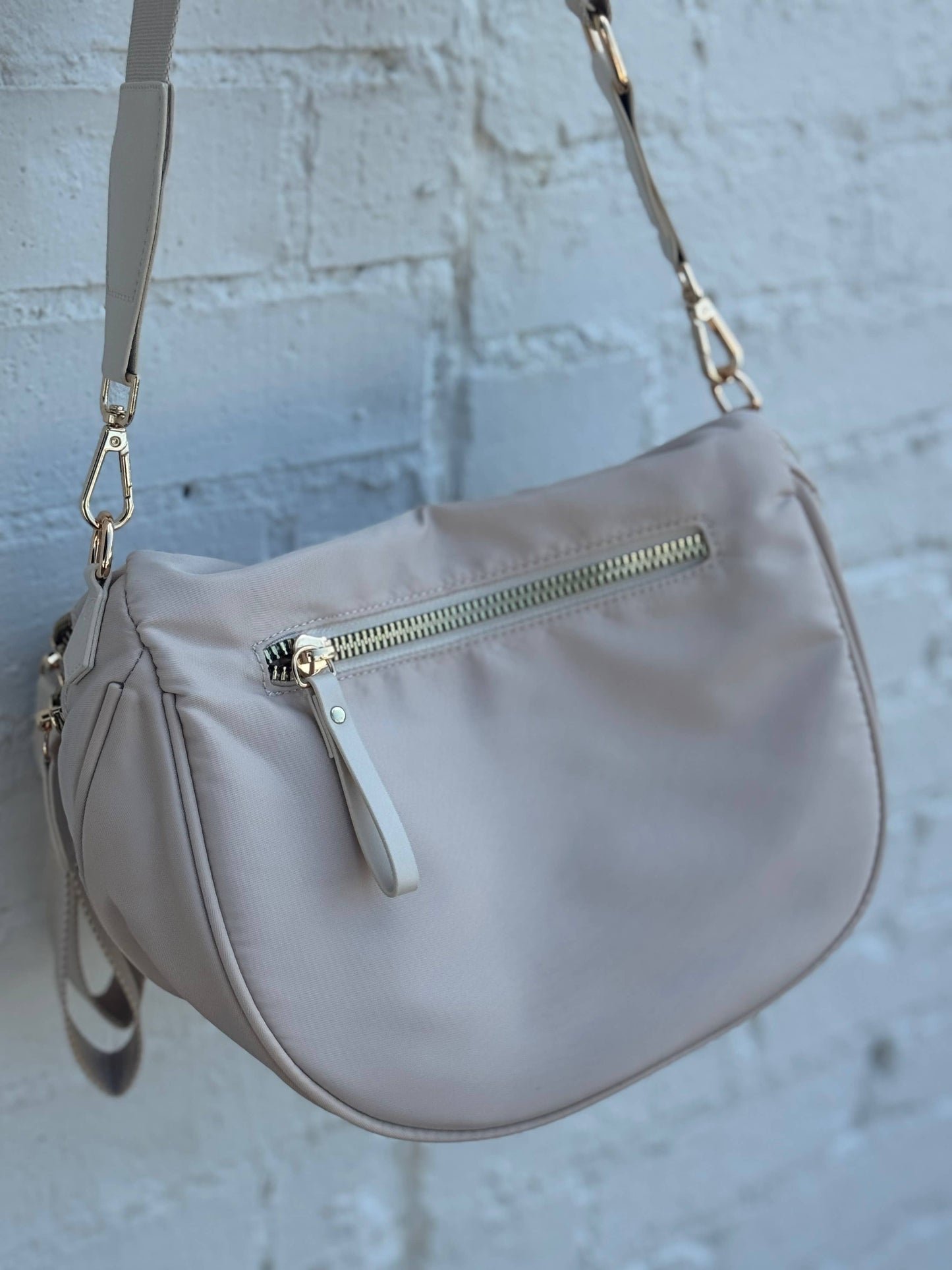 Nylon Double Zip Bag