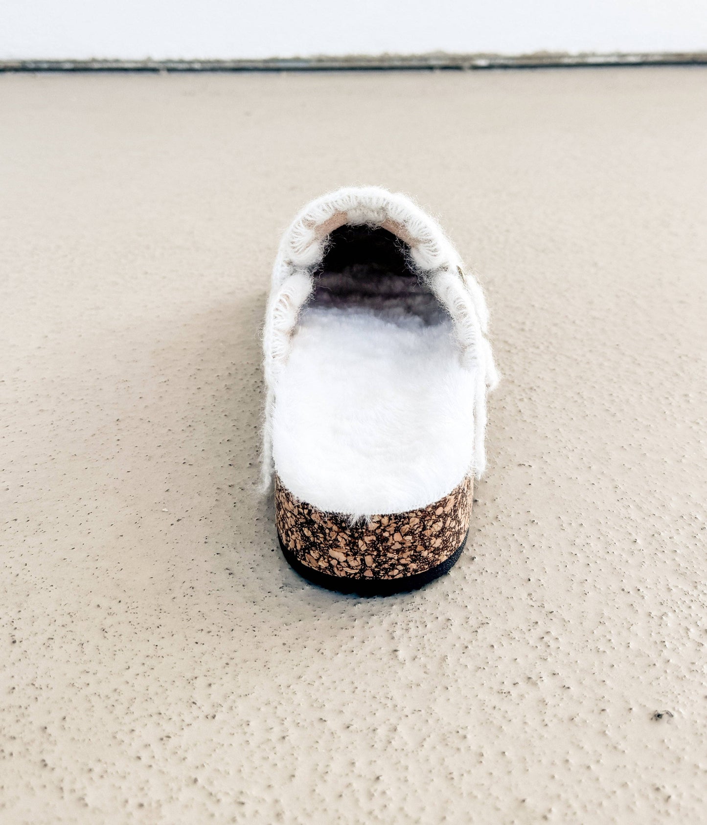 Soft Steps Embroidered Mule in Nude