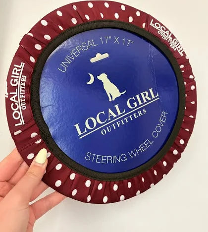 Local Girl Berry Polkadot Wheel Cover