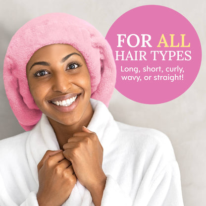 Microfiber Hair Towel - Luxurious Quick Dry