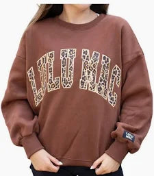 LULU MAC Leopard  Sweatshirt