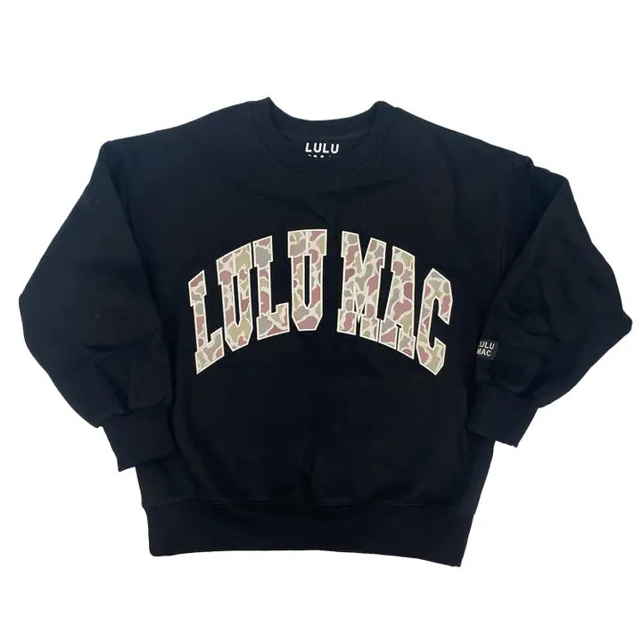 LULU MAC Camo Sweatshirt
