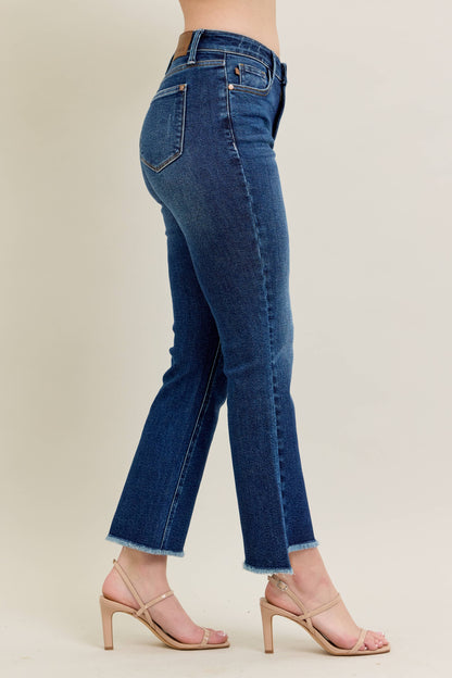 HW Dark Wash Kick Flare