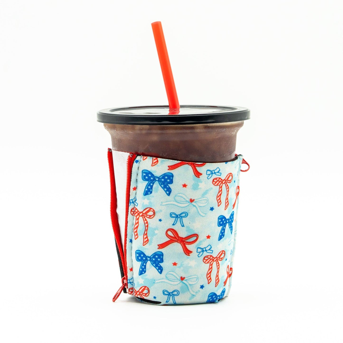 Bows and Stars Koozie