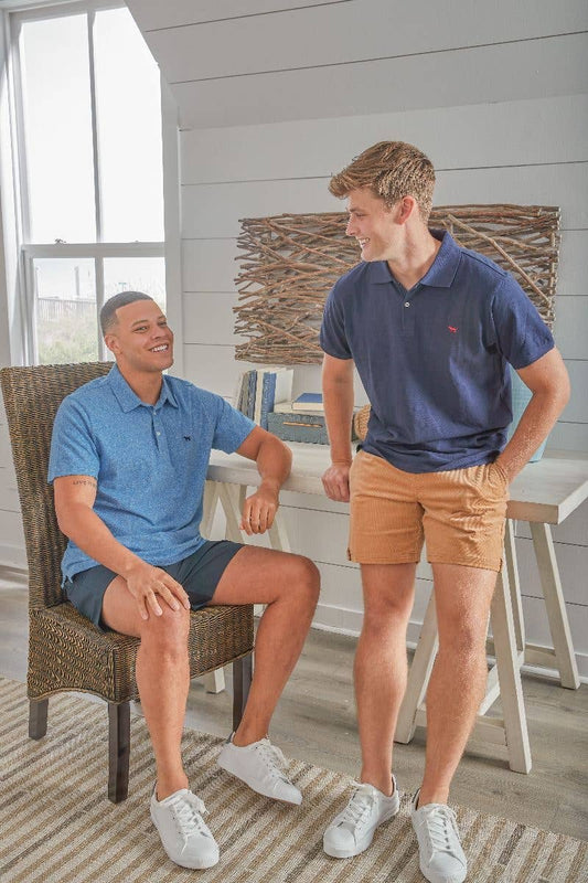Men's Polo: BLUE