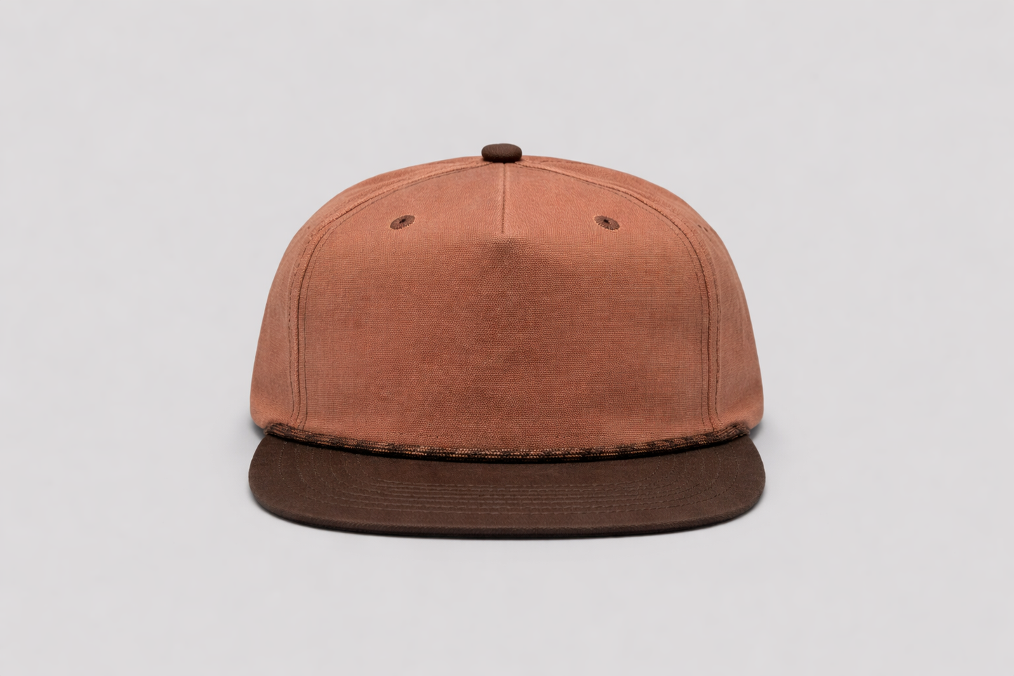 Waxed Canvas Sienna-Brown Bill / Sienna-Brown Rope