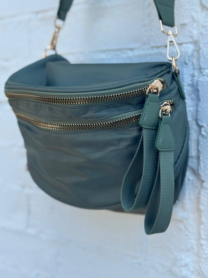 Nylon Double Zip Bag