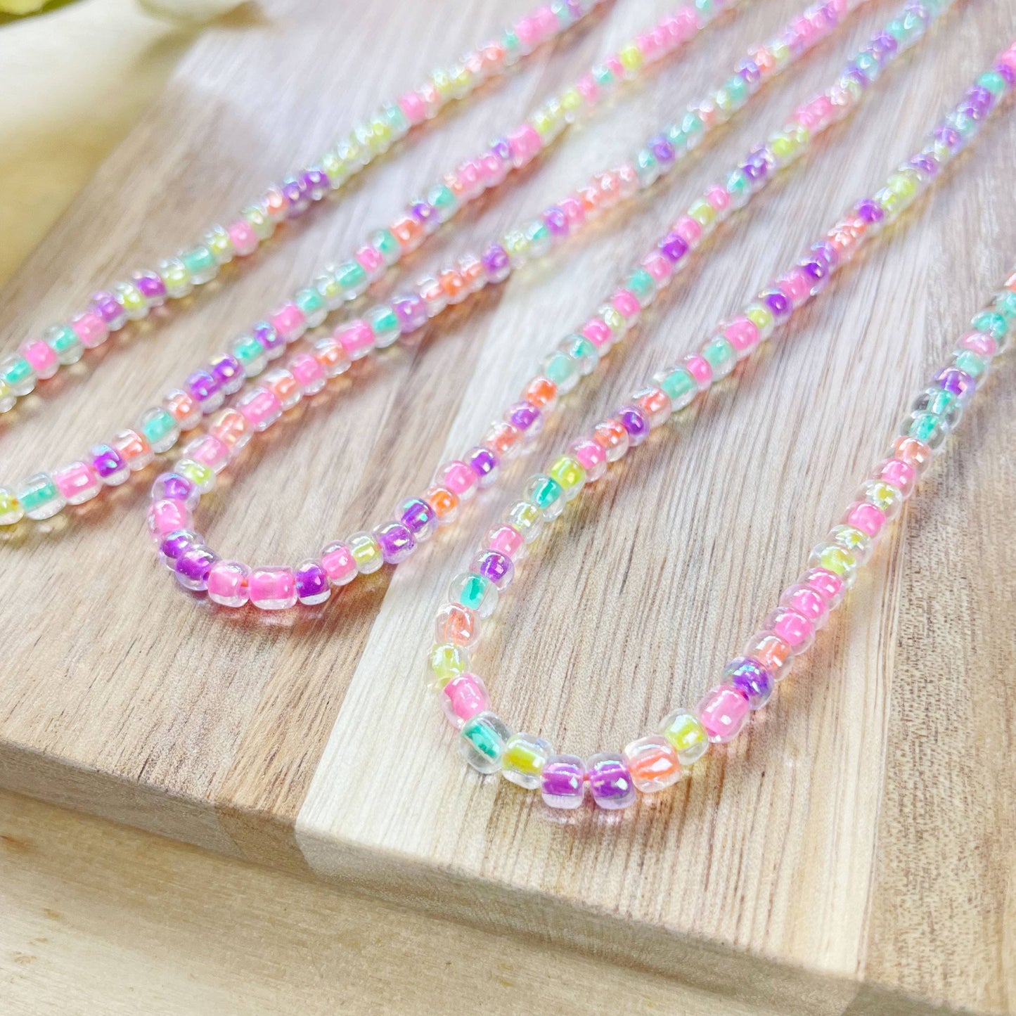 Mixie/// Pixie Mixed Czech Glass Beaded Necklace