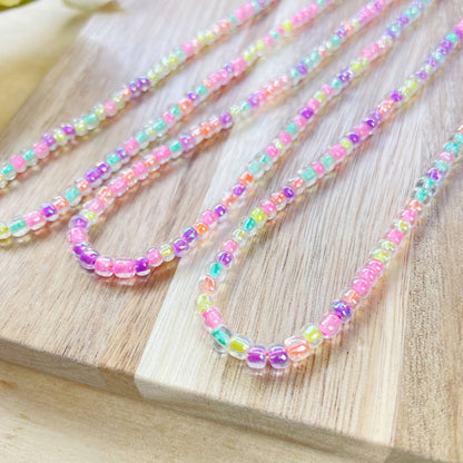 Mixie/// Pixie Mixed Czech Glass Beaded Necklace