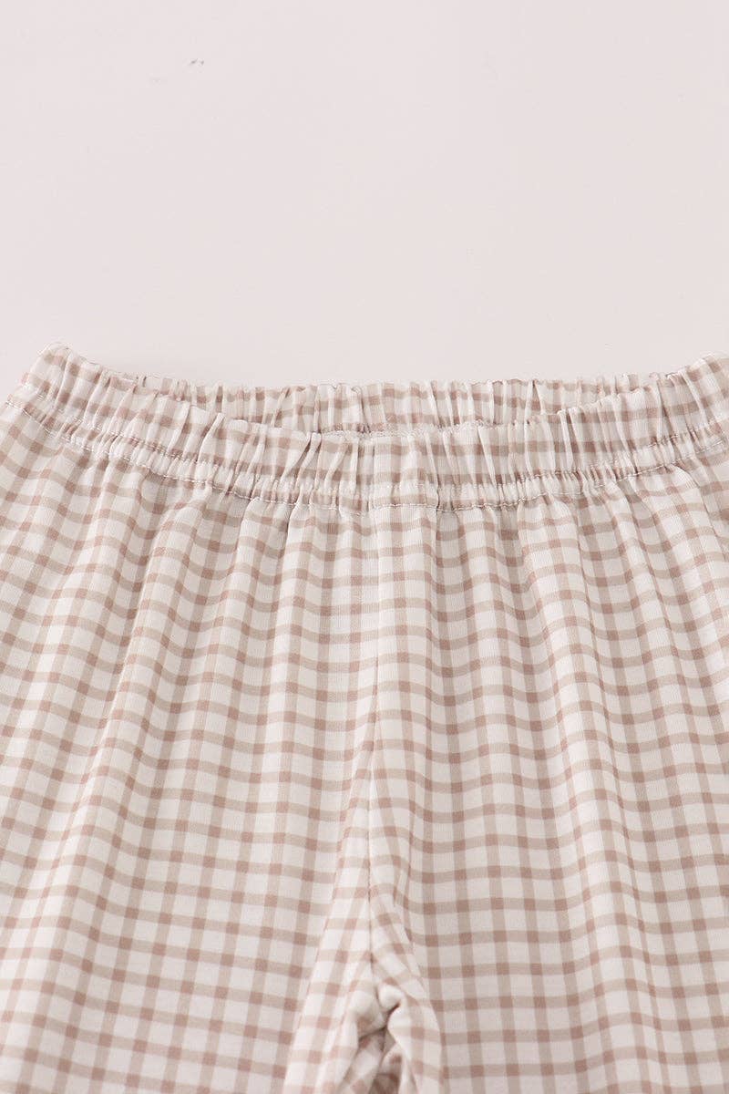 dog deer fish embroidered set