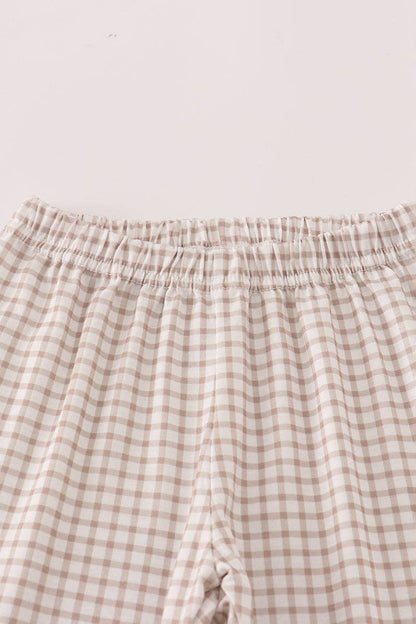 dog deer fish embroidered set