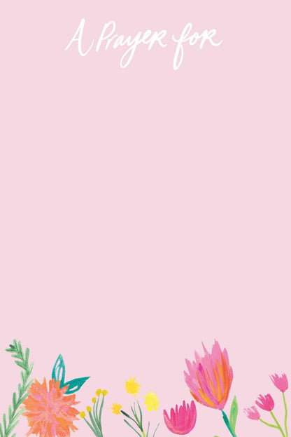 Prayer Cards Floral Wreath