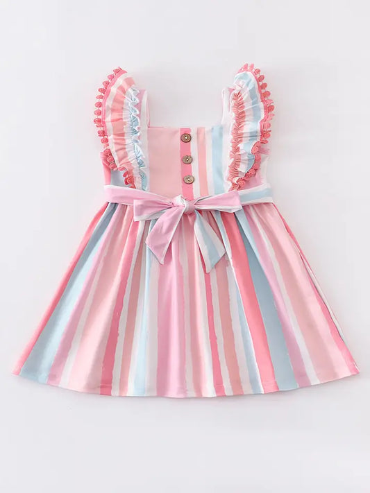 Girls Stripe Dress