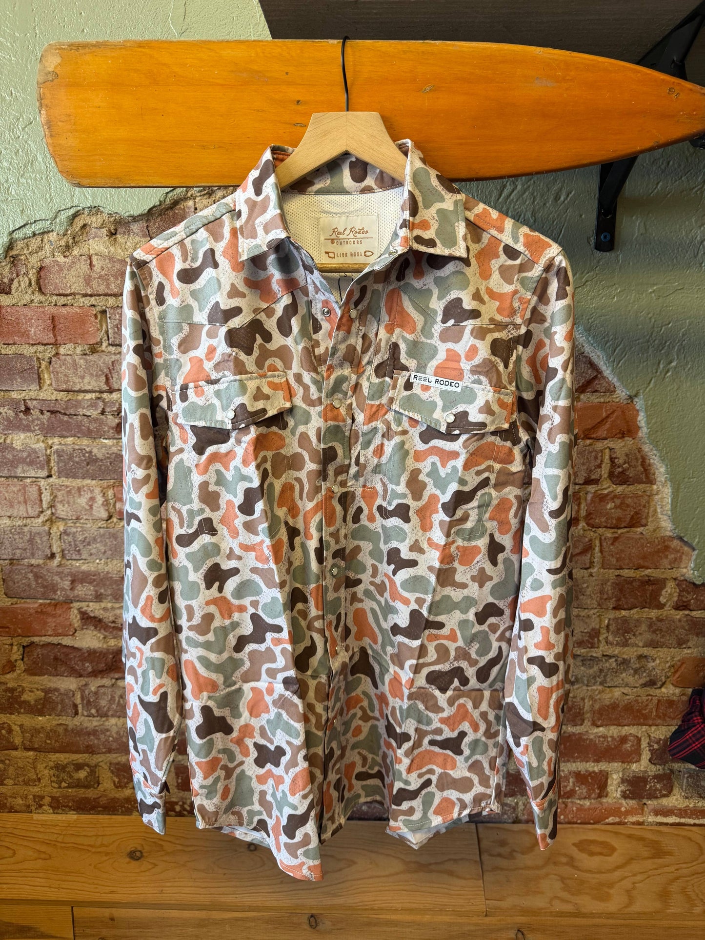 Long Sleeve Vaquero Camo