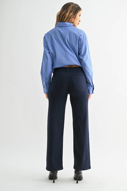 NAVY - Utility Pocket Relaxed Jean