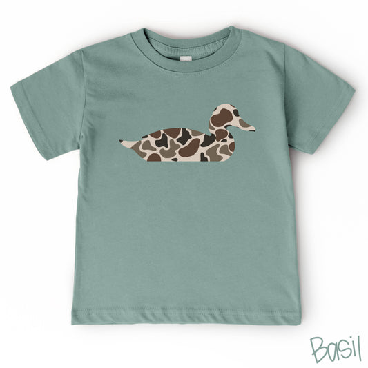 Camo Duck Hunting Boy Toddler Tee