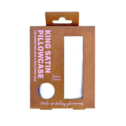 KING Satin Pillowcase -Eco-Friendly Beauty Sleep Essential
