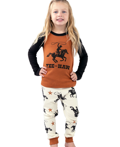 YeeHaw Kid's Long Sleeve Pajama Set