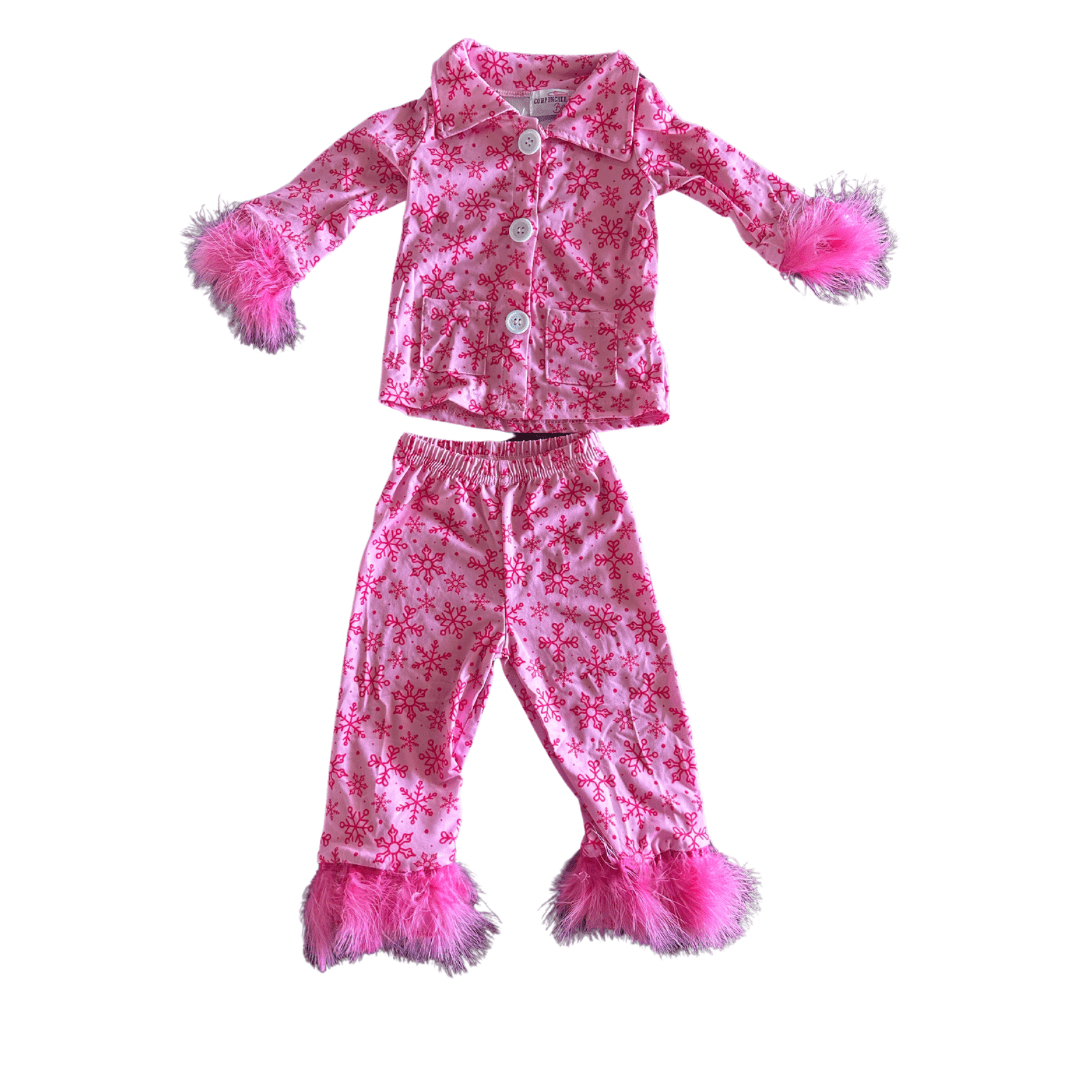 PINK SNOWFLAKE LOUNGEWEAR