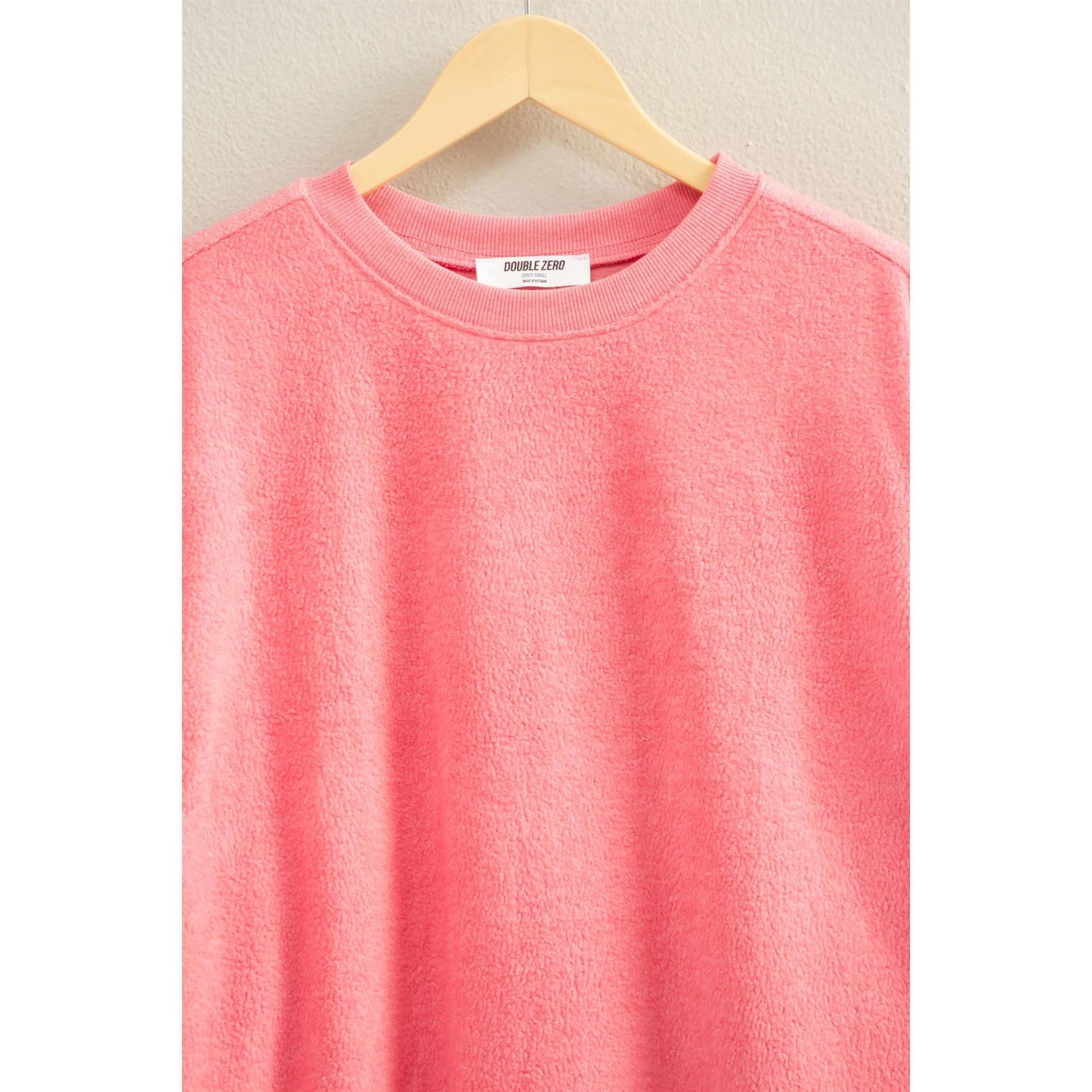 Oversized Crewneck Casual Sweatshirt