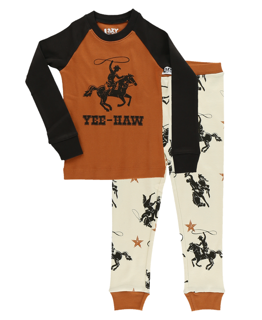 YeeHaw Kid's Long Sleeve Pajama Set