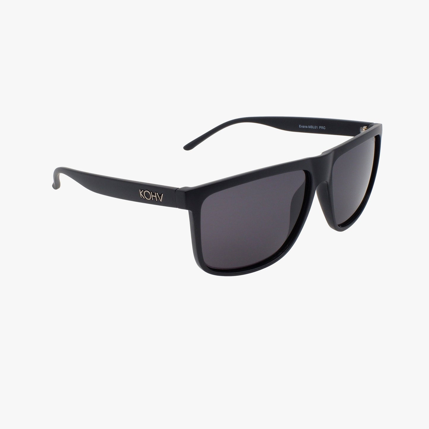 EVANS MIDNIGHT Polarized Square Classic Sunglasses