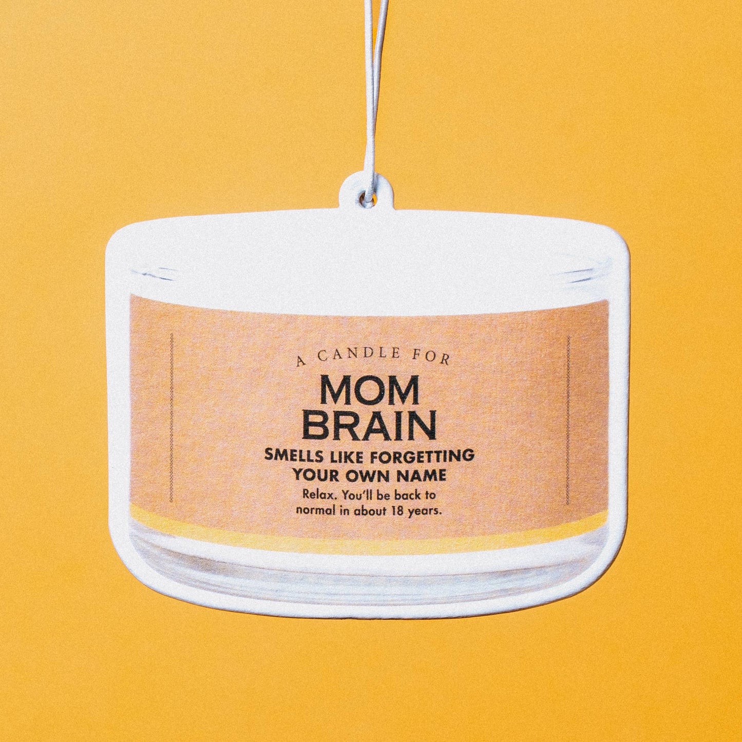 Mom Brain Air Freshener | Funny Car Air Freshener