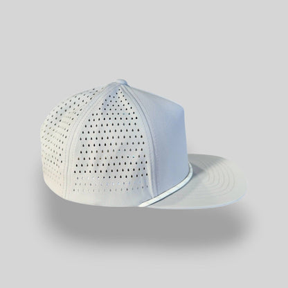 Perforated Structured Gray / Gray-White Rope