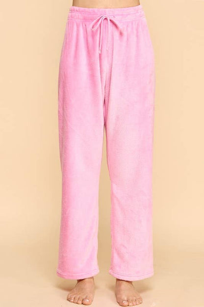 PLUS SIZE COMFORTABLE DRAWSTRING PAJAMA PANTS