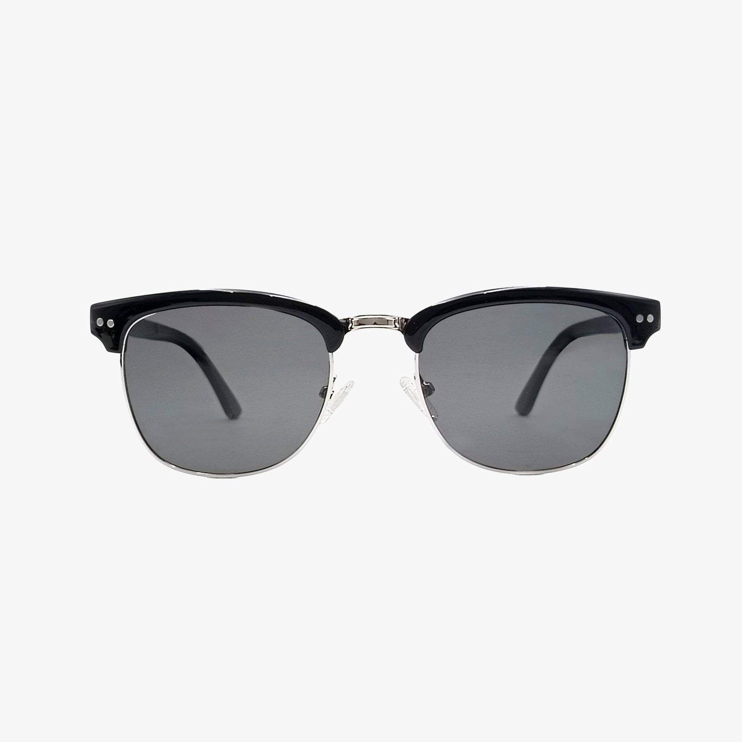 WESTON MIDNIGHT CHROME Polarized Rimless Fashion Sunglasses