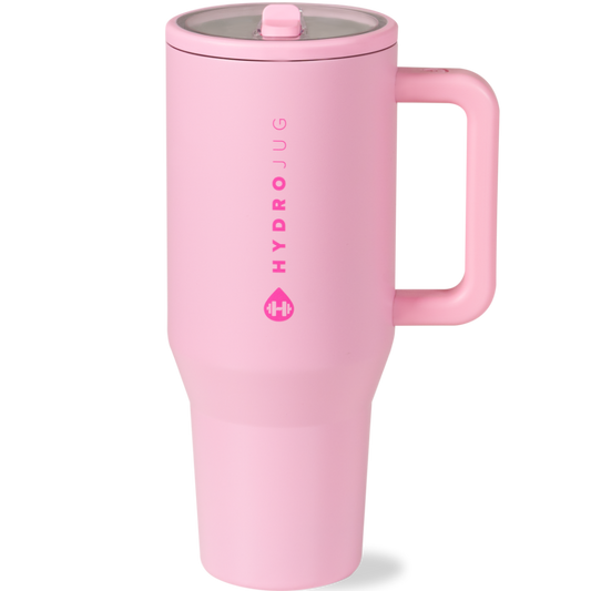 Blush HydroJug 40 oz Traveler Tumbler