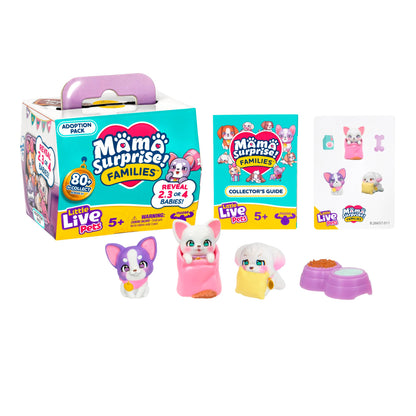 Moose Toys -Little Live Pets Mama Surprise Families Adoption
