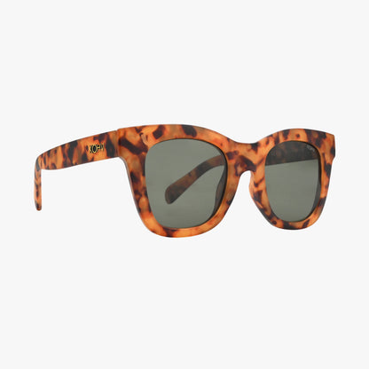 BAILEY MATTE TORTOISE Polarized Oversized Square Sunglasses