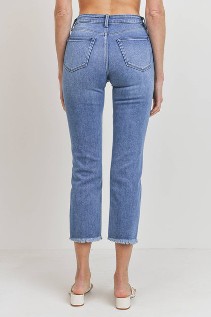Clean Straight with Hem Detail