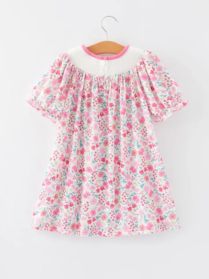 Kids Heart Bow Dress