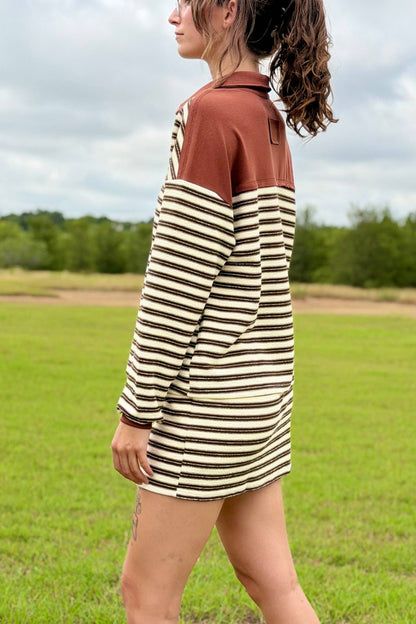 Layla Striped Skort Set
