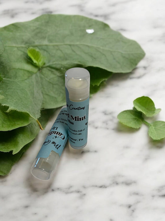Candied Mint Lip Balm, Trendy Lip Balm, Colorful Lip balm