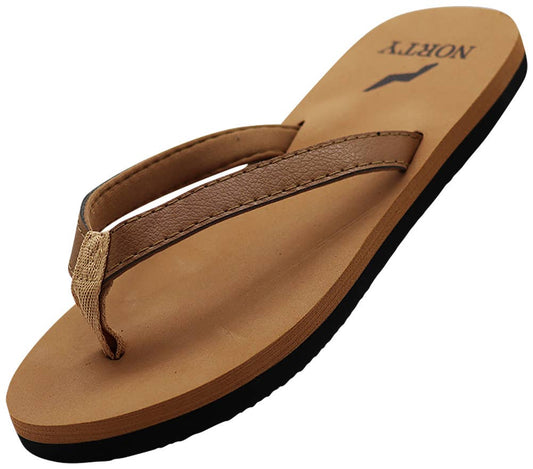 Norty WOMENS  SANDAL FLIP FLOP CAMEL