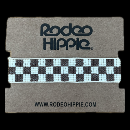 BROWN CHECK BRACELET