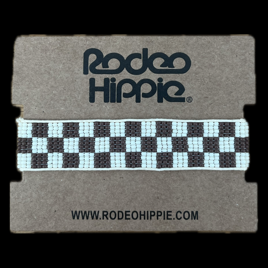 BROWN CHECK BRACELET