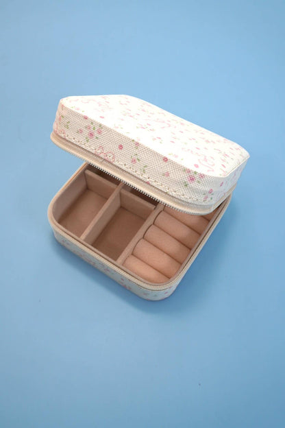 DESIGNED JEWELRY ORGANIZER TRAVEL BOX CASE | 40P552
