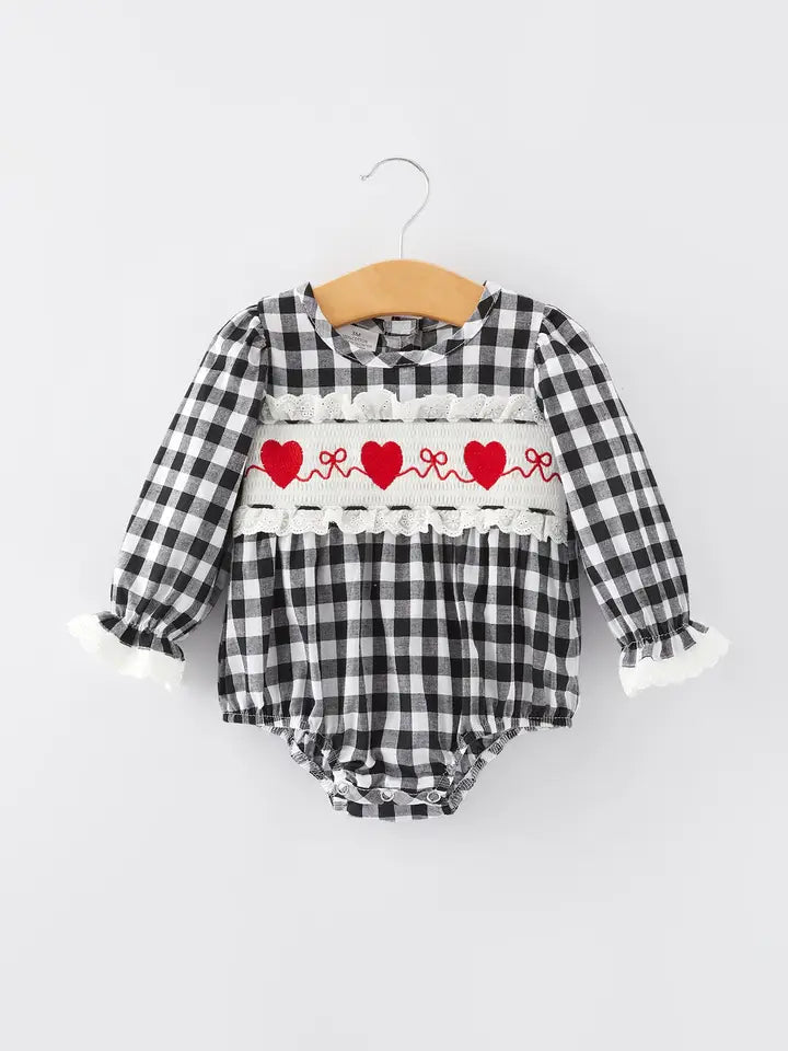 Baby Plaid Romper