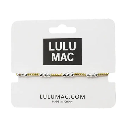 LULU MAC Mixed Gold/Silver Bracelet