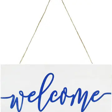 Wooden Welcome Sign