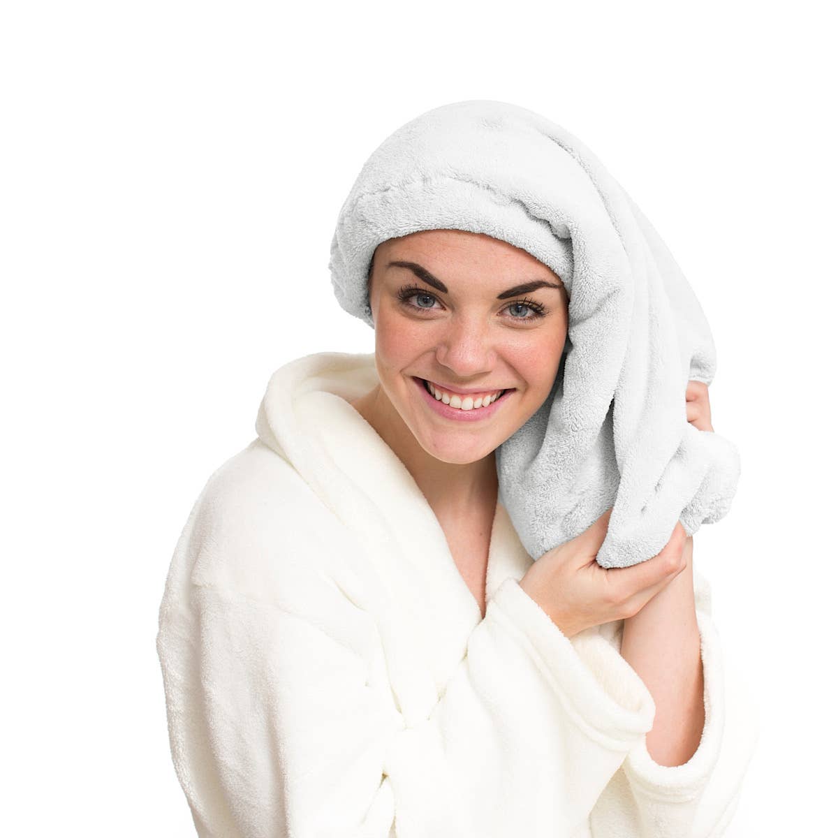 Microfiber Hair Towel - Luxurious Quick Dry