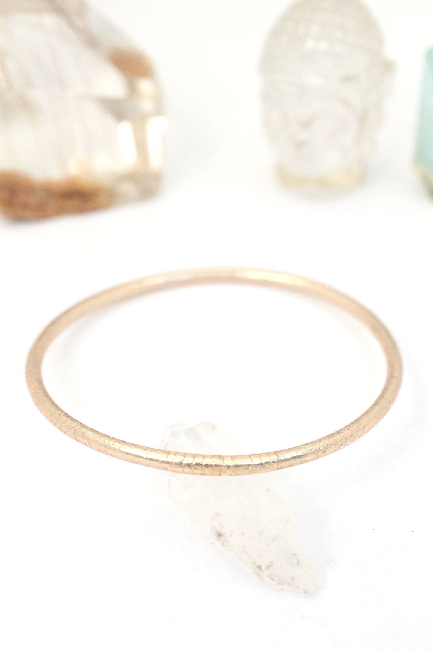 Thin Thai Buddhist Temple Bracelets, Mantra Bangle