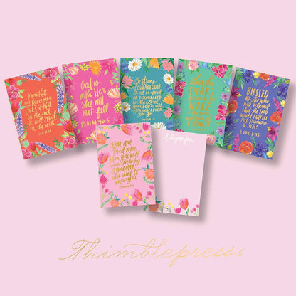 Prayer Cards Floral Wreath